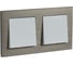 Рамка Systeme Electric (Schneider Electric) AtlasDesign NATURE металл латунь 2-ая ATN312202 8 шт 13606481718058 2