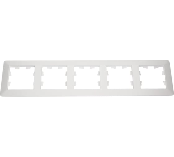 5-постовая рамка Systeme Electric ATLASDESIGN AIR лотос/дымчатый белый ATN221305 5 шт 4690201042136 1