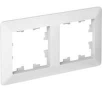 2-постовая рамка Systeme Electric ATLASDESIGN AIR лотос/дымчатый белый ATN221302 5 шт 4690201041283