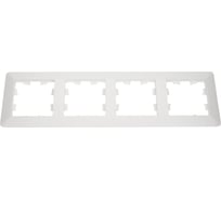 4-постовая рамка Systeme Electric ATLASDESIGN AIR белый/дымчатый белый ATN220104 5 шт 4690201041610