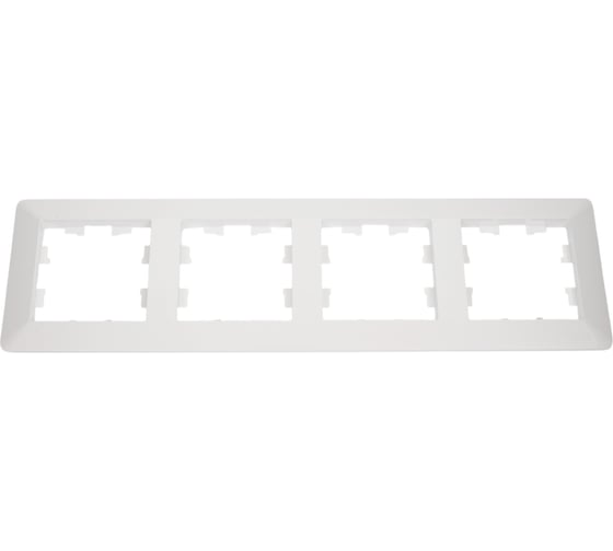 4-постовая рамка Systeme Electric ATLASDESIGN AIR белый/дымчатый белый ATN220104 5 шт 4690201041610 1