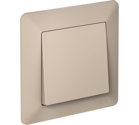 1-постовая рамка Systeme Electric ATLASDESIGN AIR песочный/дымчатый белый ATN221201 10 шт 4690201040989