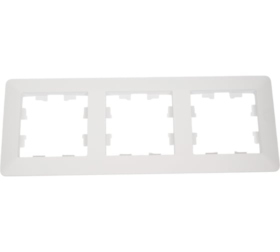 3-постовая рамка Systeme Electric ATLASDESIGN AIR лотос/дымчатый белый ATN221303 5 шт 4690201041573 1