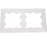 2-постовая рамка Systeme Electric ATLASDESIGN AIR белый/дымчатый белый ATN220102 5 шт 4690201041047 1