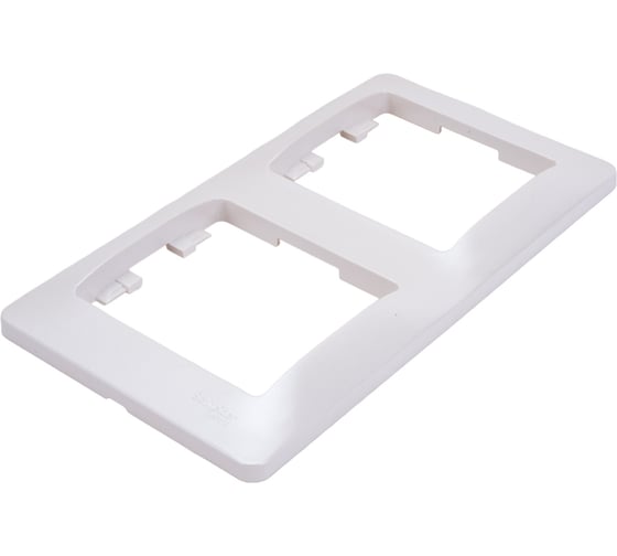 Рамка 2-местная Systeme Electric (Schneider Electric) Glossa вертикальная перламутр GSL000606 30 шт 13606485435890 1