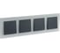 Рамка 4-местная Systeme Electric (Schneider Electric) AtlasDesign Nature матовое стекло белый SchE ATN330104 6 шт 13606481718355 1