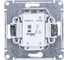 Переключатель 1-клавишный Systeme Electric (Schneider Electric) AtlasDesign белый с подсветкой, сх.6а, 10АХ ATN000163 20 шт 13606489583269 1