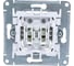 Переключатель 1-клавишный Systeme Electric (Schneider Electric) AtlasDesign белый с подсветкой, сх.6а, 10АХ ATN000163 20 шт 13606489583269 2