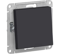 1-клавишный переключатель Systeme Electric (Schneider Electric) AtlasDesign Aqua карбон Переключатель 1-клавишный, сх.6 SE ATN441061 5 шт 13606481813036