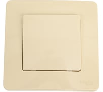 Переключатель Systeme Electric (Schneider Electric) Blanca внутр Беж 1-клавишный cх.6, 10А, 250B SE BLNVS010607 10 шт 13606489776029
