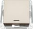 Переключатель Systeme Electric (Schneider Electric) AtlasDesign шампань 1-клавишный с подсветкой 10АХ SE ATN000563 10 шт 13606489584860 1