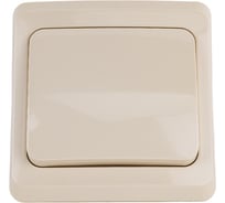 Переключатель Systeme Electric (Schneider Electric) 1-клавишный, СП Этюд 10А крем. SchE BC10-004K 20 шт 4607098940841