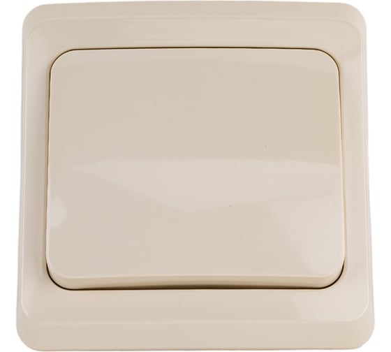 Переключатель Systeme Electric (Schneider Electric) 1-клавишный, СП Этюд 10А крем. SchE BC10-004K 20 шт 4607098940841 1