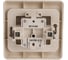 Переключатель Systeme Electric (Schneider Electric) 1-клавишный, СП Этюд 10А крем. SchE BC10-004K 20 шт 4607098940841 3