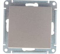 Механизм переключателя Переключатель Systeme Electric (Schneider Electric) 1-клавишный, ATLAS DESIGN сх.6 10АХ шампань 1240335 ATN000561 10 шт 13606489584853