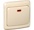 Переключатель Systeme Electric (Schneider Electric) 1-клавишный, СП Этюд 10А с индикацией крем. SchE BC10-007K 20 шт 4607098940926 1