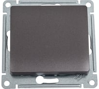 Переключатель Systeme Electric (Schneider Electric) Glossa Графит 1-клавишный, сх.6,10AX SE GSL001361 5 шт 53606481209264