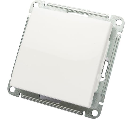 Механизм переключателя Переключатель Systeme Electric (Schneider Electric) 1-клавишный, СП W59 10А IP20 10AX белый VS610-156-1-86 10 шт 13606485438570 1