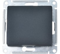 Механизм переключателя Переключатель Systeme Electric (Schneider Electric) 1-клавишный, СП Glossa 10А IP20 сх. 6а 10AX антрацит GSL000761 20 шт 13606485436644