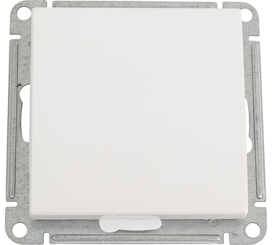 Переключатель Systeme Electric (Schneider Electric) W59 aqua 1-клавишный 10ах, ip44, механизм, белый VS610-156B-1-86 10 шт 13606485439126 1