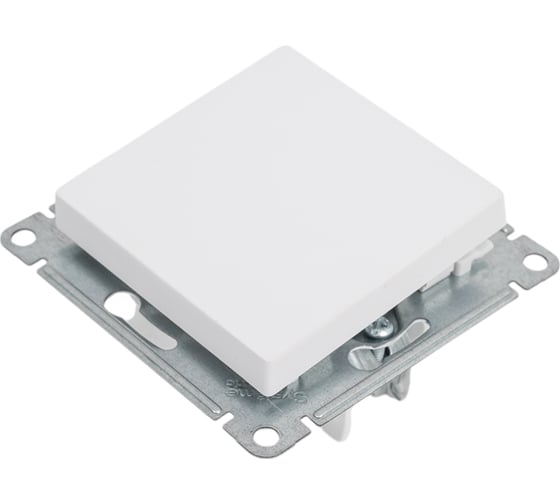 Переключатель Systeme Electric Atlasdesign лотос 1-клавишный , сх.6, 10ах, механизм ATN001361 5 шт 4690201025566