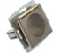 Механизм розетки MONO ELECTRIC L/D, с заземлением, с крышкой, титан 500-002221-118 2