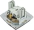 Механизм розетки MONO ELECTRIC L/D, с заземлением, с крышкой, титан 500-002221-118 4