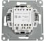 Переключатель Systeme Electric ATLASDESIGN 1-клавишный сх.6, 10АХ, механизм, быстрозажимные клеммы, сталь ATN000961S 5 шт 13606482108926 3