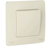 Переключатель Systeme Electric Blanca скрытая установка молочный 1 клавишный,IP44, (сх.6), 10A, 250В BLNVS410602 10 шт 4690201022329