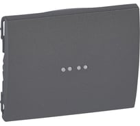 Лицевая панель Legrand Galea Life простая с индикацией Dark Bronze 771234