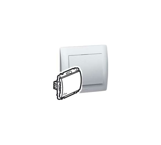 Выключатель Legrand Galea Life Белый 1-клав., IP44 775852