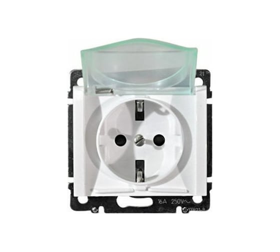 Розетка Legrand Galea Life Белый с/з, IP 44 775924 1