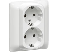 Розетка Legrand Galea Life Белый 2-ая с/з 771030