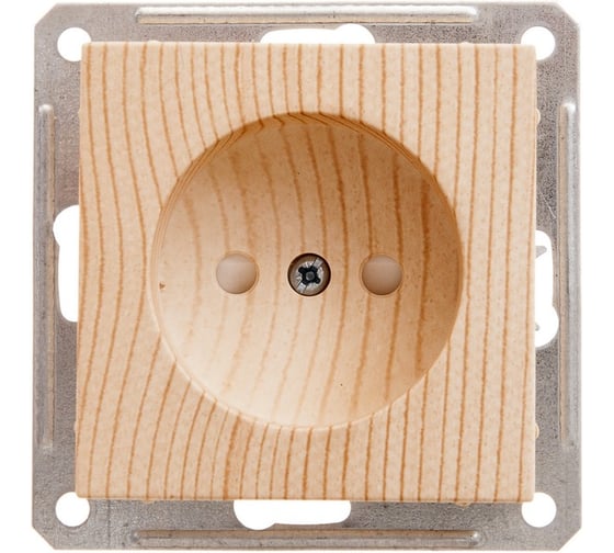 Розетка Systeme Electric Wessen 59 сосна б/з RS16-151-7-86 10 шт 4607138062632 1