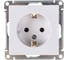 Механизм розетки Systeme Electric (Schneider Electric) 1-м СП W59 16А IP20 с заземл. без защ. шторок бел. RS16-154-1-86 10 шт 13606480981842 1