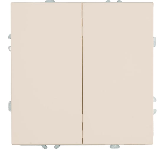 Переключатель 2-клавишный (механизм), 250В, 10А, серия Эмили, RSW10-51 STEKKER 49895 1