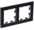 Рамка Systeme Electric Atlasdesign nature натуральное стекло черный 2-ая ATN361002 8 шт 4690201020998 1