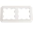 Рамка Systeme Electric Atlasdesign antique 2-постовая, универсальная, жемчуг ATN100402 10 шт 4690201027102 1