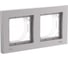 Рамка Systeme Electric Atlasdesign aqua алюминий 2-ая ip44 ATN440302 5 шт 4690201021087 1