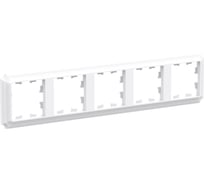 Рамка Systeme Electric Atlasdesign antique 5-постовая, универсальная, лотос ATN101305 5 шт 4690201027782