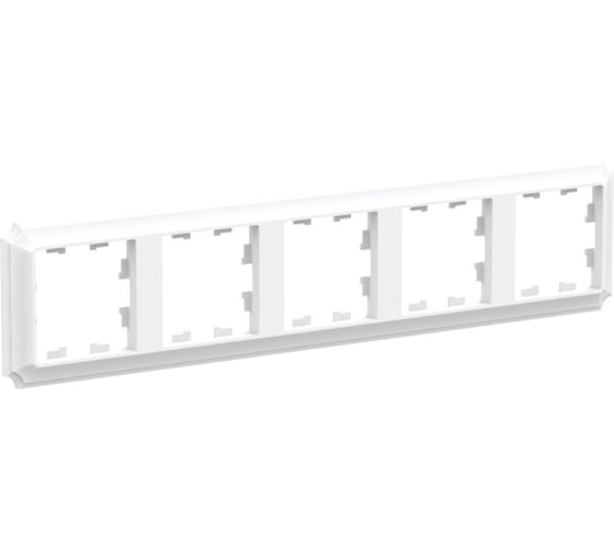 Рамка Systeme Electric Atlasdesign antique 5-постовая, универсальная, лотос ATN101305 5 шт 4690201027782 1