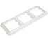 Рамка Systeme Electric Atlasdesign antique 3-постовая, универсальная, жемчуг ATN100403 5 шт 4690201027287 2