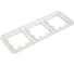 Рамка Systeme Electric Atlasdesign antique 3-постовая, универсальная, жемчуг ATN100403 5 шт 4690201027287 4