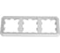 Рамка Systeme Electric Atlasdesign antique 3-постовая, универсальная, алюминий ATN100303 5 шт 4690201027263 1