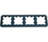 Рамка Systeme Electric Atlasdesign antique 4-постовая, универсальная, изумруд ATN100804 5 шт 4690201027522 1