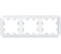 Рамка Systeme Electric Atlasdesign antique 3-постовая, универсальная, белый ATN100103 15 шт 4690201023807 5