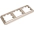 Рамка Systeme Electric Atlasdesign antique 3-постовая, универсальная, шампань ATN100503 5 шт 4690201023845 2