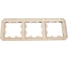 Рамка Systeme Electric Atlasdesign antique 3-постовая, универсальная, шампань ATN100503 5 шт 4690201023845 3