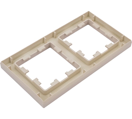 Рамка Systeme Electric Atlasdesign песочный 2-ая, универсальная ATN001202 5 шт 13606485819973