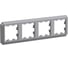 Рамка Systeme Electric Atlasdesign antique 4-постовая, универсальная, сталь ATN100904 5 шт 4690201027546 2